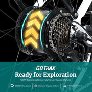 Gotrax EBE5 26" Fat Tire Electric Bike | All-Terrain Explorer 80KM Max Range (🔥Summer Sale)