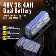 RIDING TIME’S GT73 Electric Dirt Bike for Adults