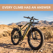 Gotrax EBE5 26" Fat Tire Electric Bike | All-Terrain Explorer 80KM Max Range (🔥Summer Sale)