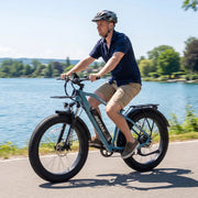 Gotrax EBE5 26" Fat Tire Electric Bike | All-Terrain Explorer 80KM Max Range (🔥Summer Sale)